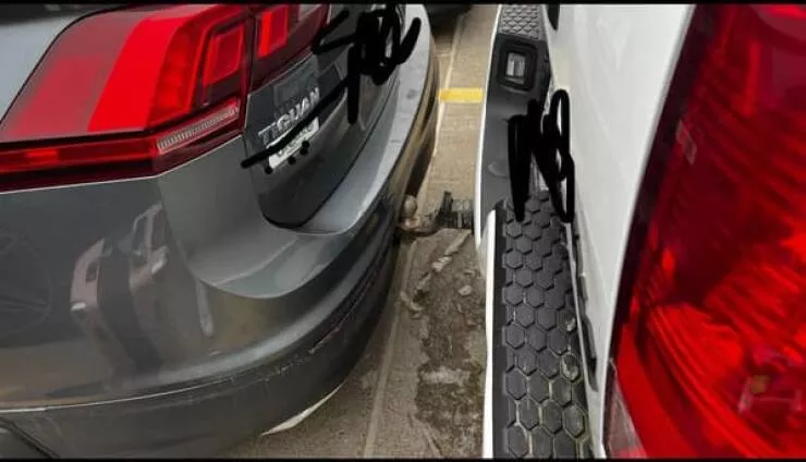 Annoying encounters moments that playfully aggravate - #9 Returning from a trip to find someone in dire need of parking lessons.