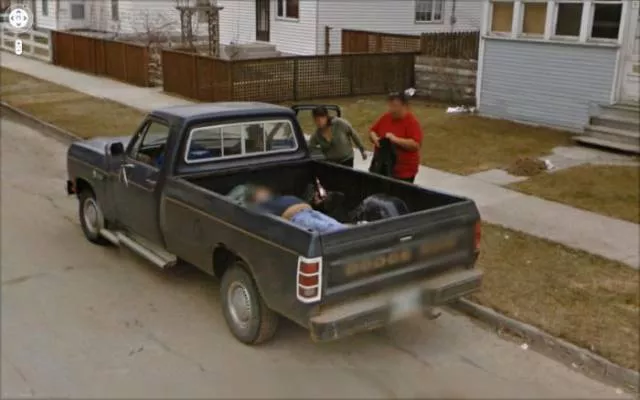 Wtf scenes caught on google street view - #19 