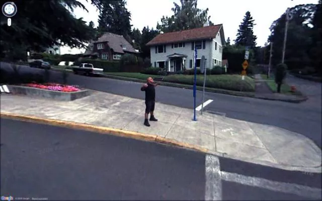 Wtf scenes caught on google street view - #2 