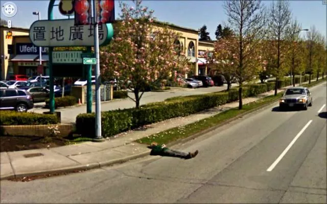 Scenes wtf capturees sur google street view - #3 