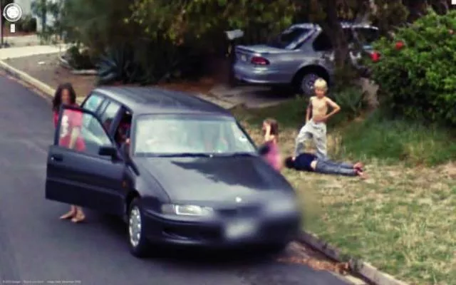 Wtf scenes caught on google street view - #30 