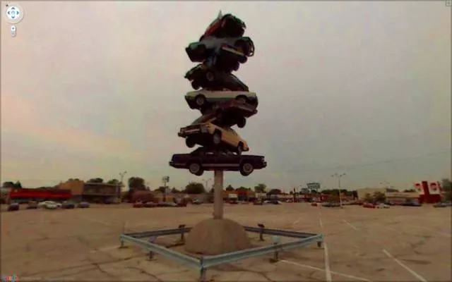 Wtf scenes caught on google street view - #6 