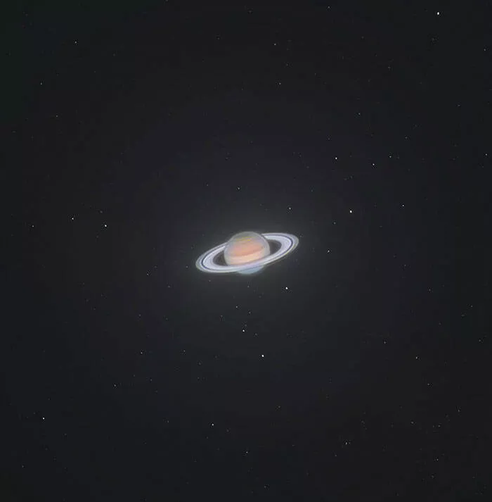 Unusual perspectives unveiled rare images that surprise and delight - #1 Saturn through my 6  telescope