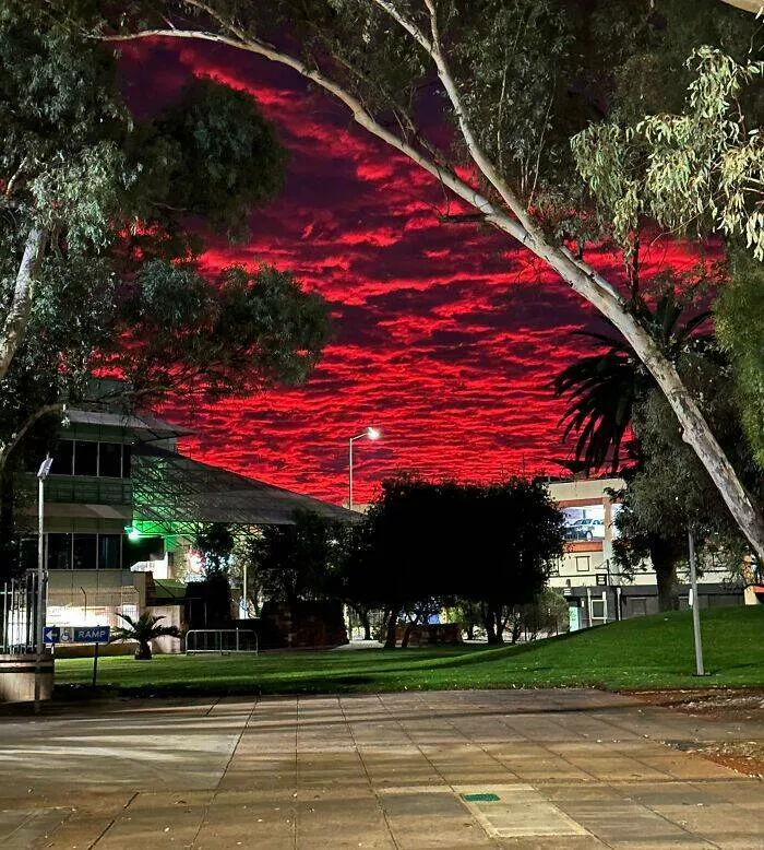 Unusual perspectives unveiled rare images that surprise and delight - #5 A stunning sunrise in Alice Springs, Australia