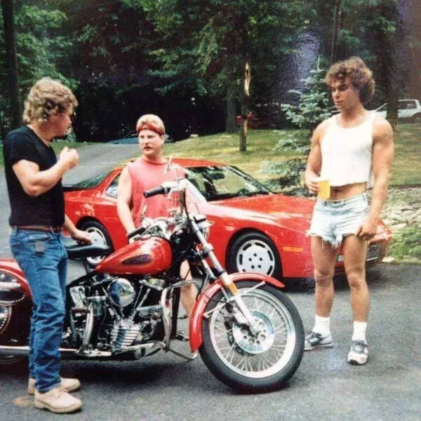 Nostalgic charm exploring the allure of vintage vibes - #2 My dad and his buddies hanging out back in the 80s Nostalgic charm exploring the allure of vintage vibes - #2 My dad and his buddies hanging out back in the 80s