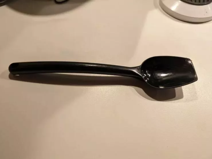 Durable investments buyitforlife items that withstand the test of time - #27 This plastic cooking spoon, inherited from my grandma, dates back to the 60s or 70s.