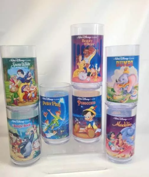 Rediscovering 90s nostalgia treasures from every millennials childhood home - #27 Disney collector cups from Burger King, favored for drinking beverages