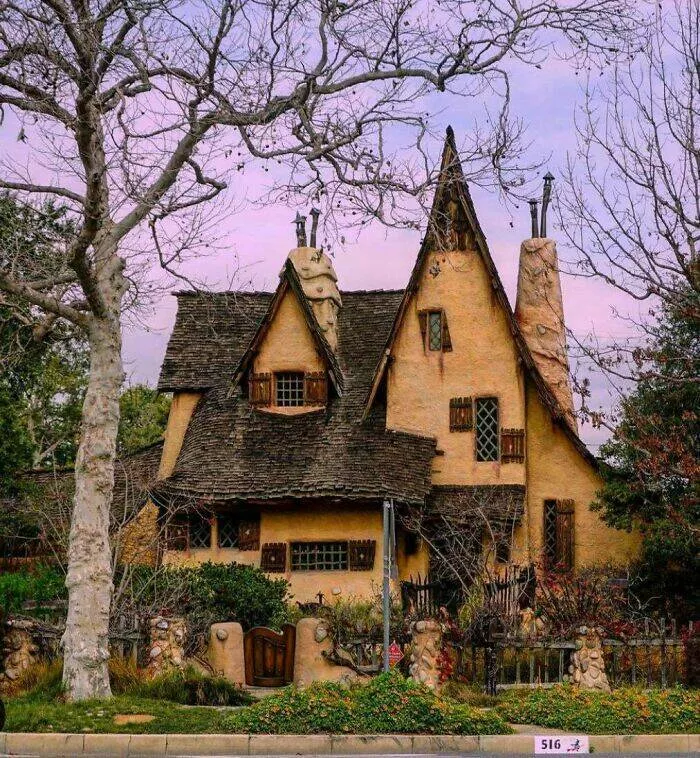 Intriguing discoveries subtly surprising finds that captivate - #3 There's a house nearby that resembles something out of a fairy tale