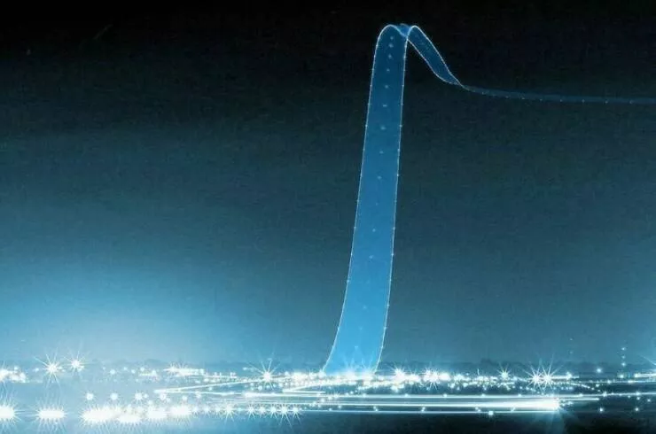 Photos offrant une touche modeste de divertissement et dintrigue - #19 Une prise de vue en longue exposition d'un avion décollant