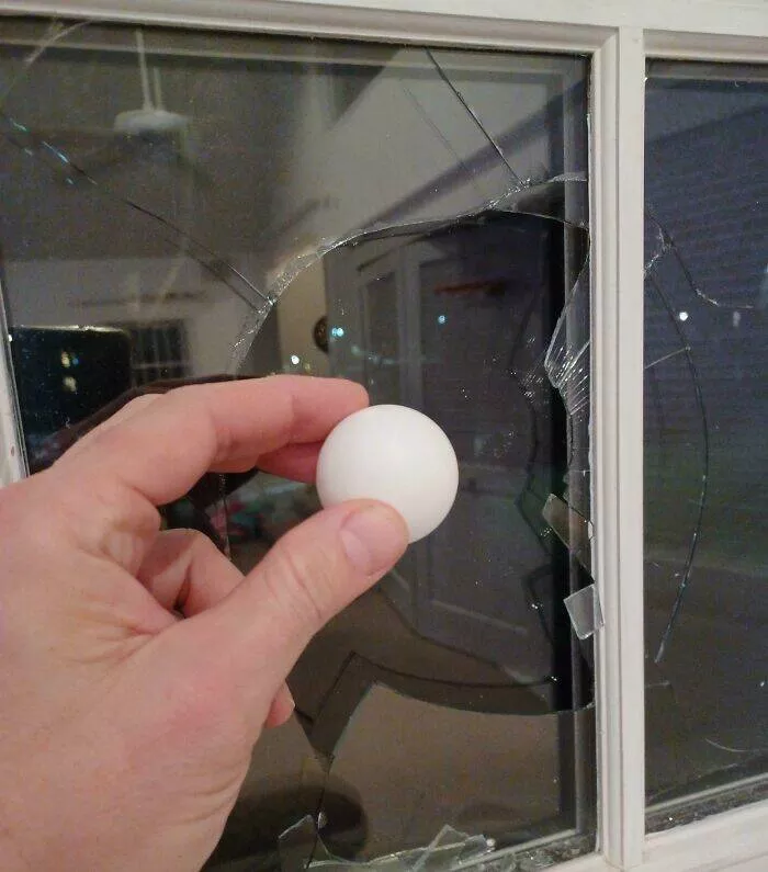 Navigating parenthood through rough patches - #14 10-year-old son broke a double-pane window with a ping-pong shot