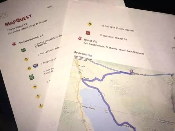 Nostalgic photos a trip down memory lane for ages 32 45 - #14 MapQuest maps that you printed out, and 99% of the time you forgot to print in black and white instead of color: