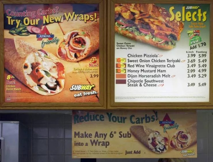 Nostalgic photos a trip down memory lane for ages 32 45 - #18 Restaurants and food brands changing their products to be Atkins-friendly: