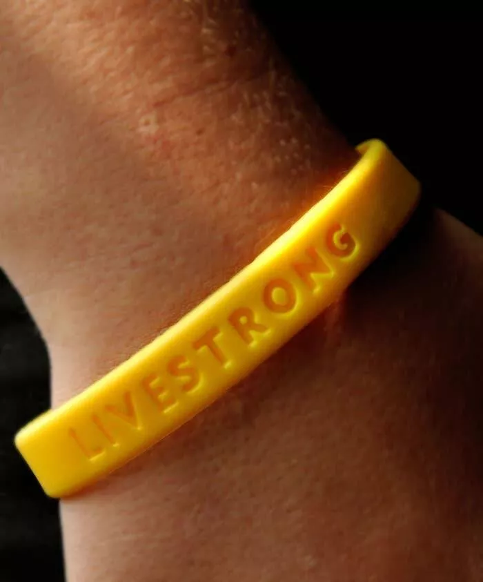 Nostalgic photos a trip down memory lane for ages 32 45 - #27 LiveStrong bracelets, which you wore because it was popular and showed you cared: