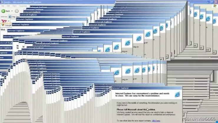 Nostalgic photos a trip down memory lane for ages 32 45 - #30 And lastly, having Internet Explorer crash on you, always at the worst time: