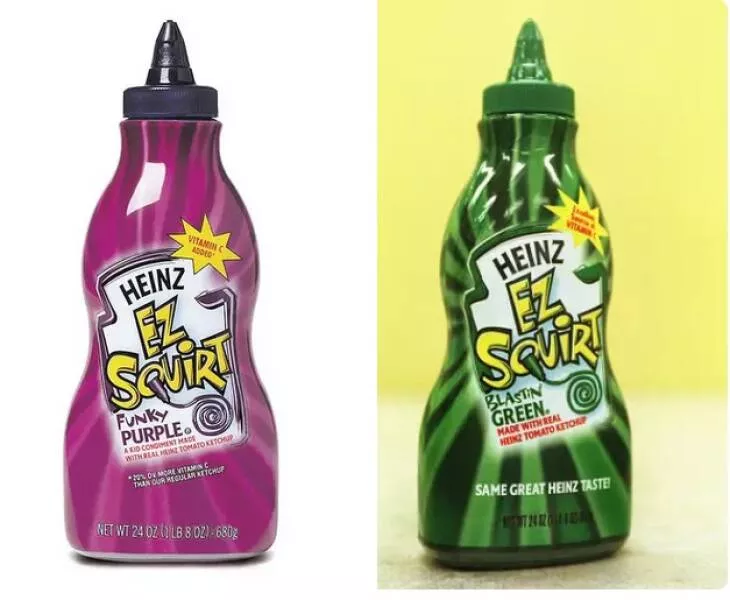 Nostalgic photos a trip down memory lane for ages 32 45 - #5 Purple and green ketchup that you swore tasted different from regular ketchup: