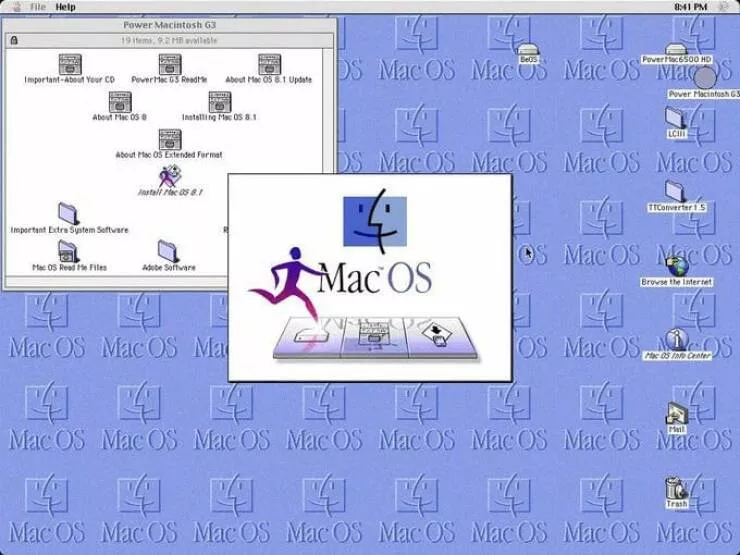 Photos of our astonishing tech journey - #11 Mac OS 8 Operating System