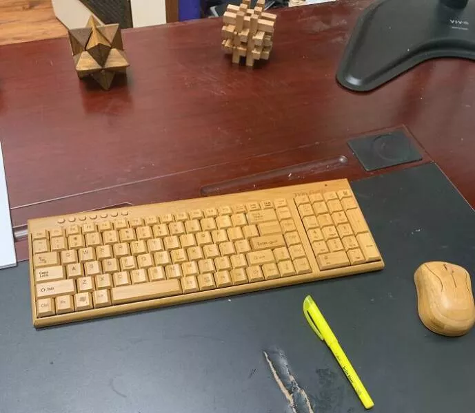 Captivating scenes from school and university life - #33 My Professor Uses a Wooden Keyboard and Mouse