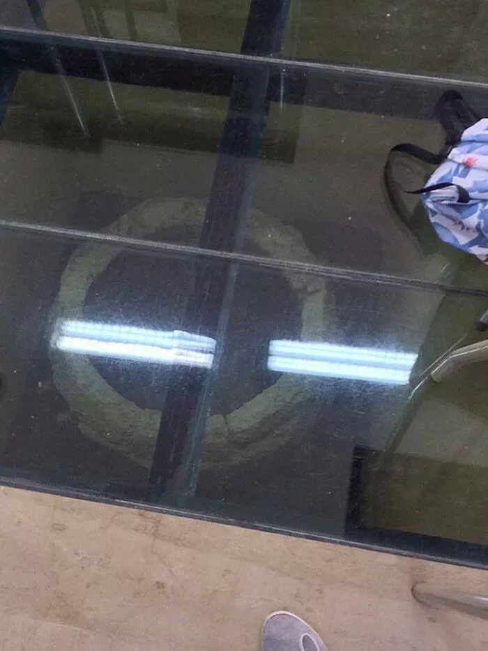 Captivating scenes from school and university life - #43 An Ancient Roman Well Is Visible Under the Floor of My School in Italy
