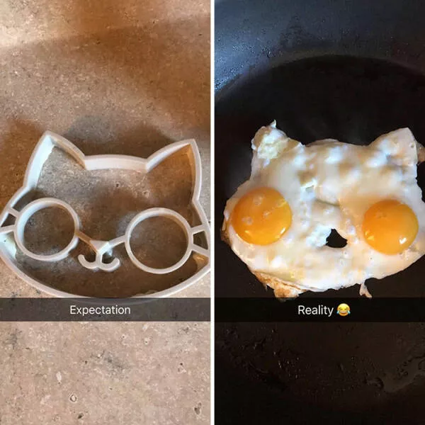 Laugh out loud wife fails hilarious moments captured - #45 My Wife Tried To Make Some Cute Eggs