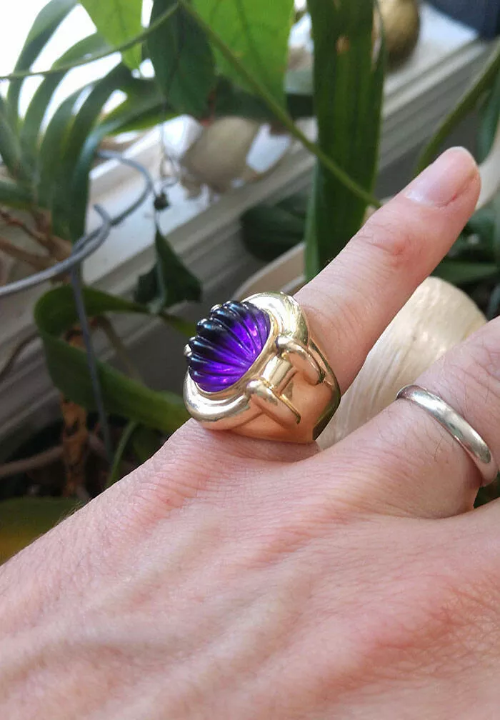 Coup de chance photos inoubliables de moments sereux - #35 J'ai acheté une bague de costume de style égyptien dans un magasin d'occasion, et surprise, l'or était de 18 carats