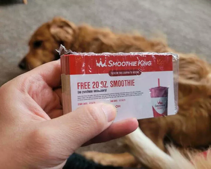 Coup de chance photos inoubliables de moments sereux - #36 J'ai gagné des smoothies gratuits pendant un an, un par semaine
