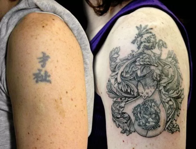 Top 33 tattoo fails turned into wins - #18 