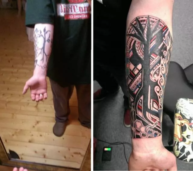 Top 33 tattoo fails turned into wins - #19 