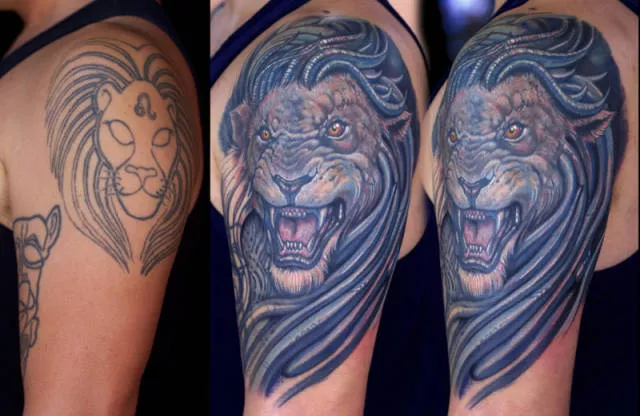 Top 33 tattoo fails turned into wins - #5 