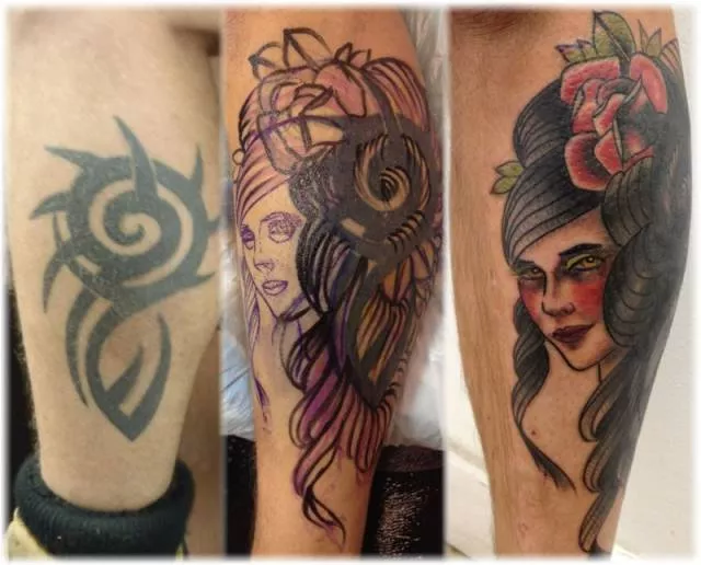 Top 33 tattoo fails turned into wins - #6 