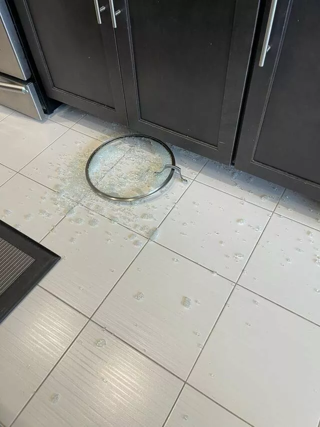 When bad days hit moments that test us - #34 Dropped and shattered my skillet’s glass lid