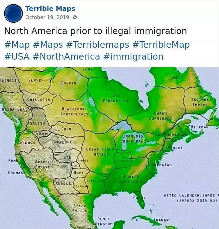 Hilariously inaccurate maps you wont find in textbooks - #1 