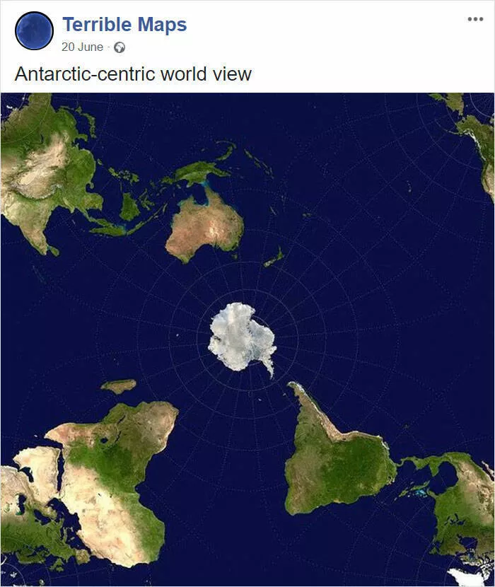 Hilariously inaccurate maps you wont find in textbooks - #13 