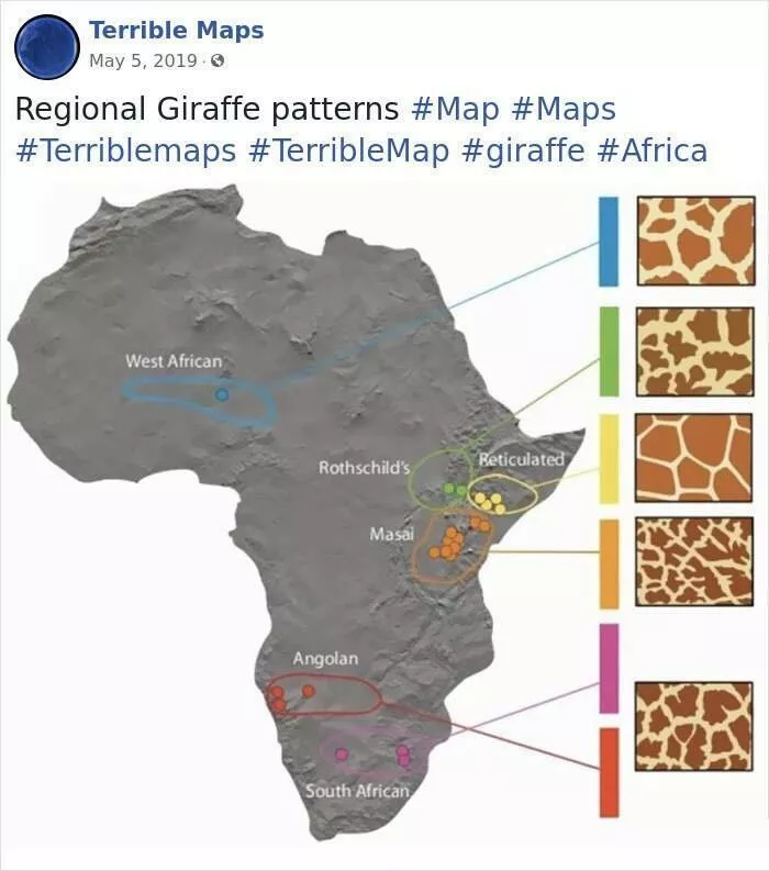 Hilariously inaccurate maps you wont find in textbooks - #14 