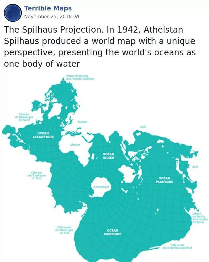 Hilariously inaccurate maps you wont find in textbooks - #16 