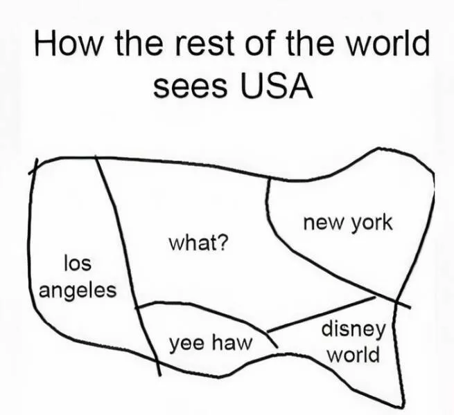 Hilariously inaccurate maps you wont find in textbooks - #17 