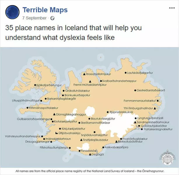 Hilariously inaccurate maps you wont find in textbooks - #18 