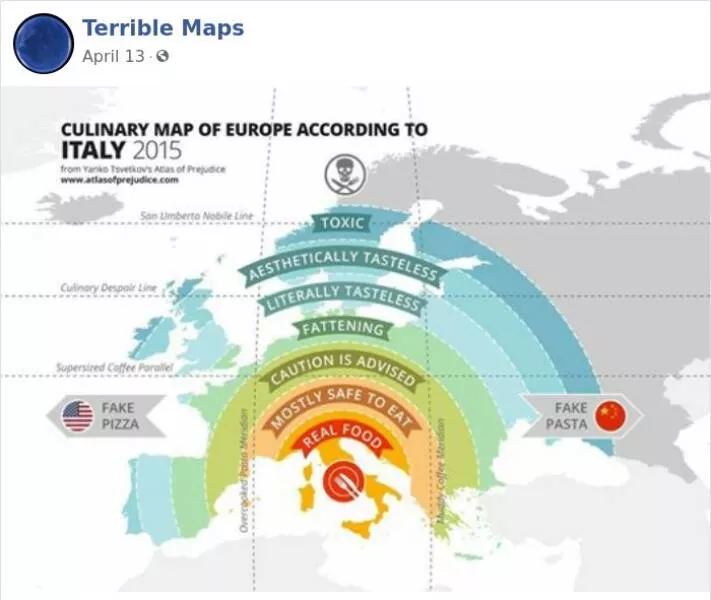 Hilariously inaccurate maps you wont find in textbooks - #26 