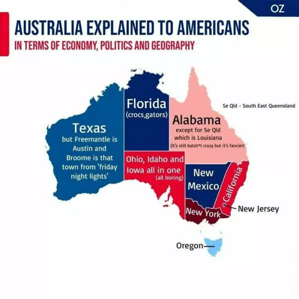 Hilariously inaccurate maps you wont find in textbooks - #34 