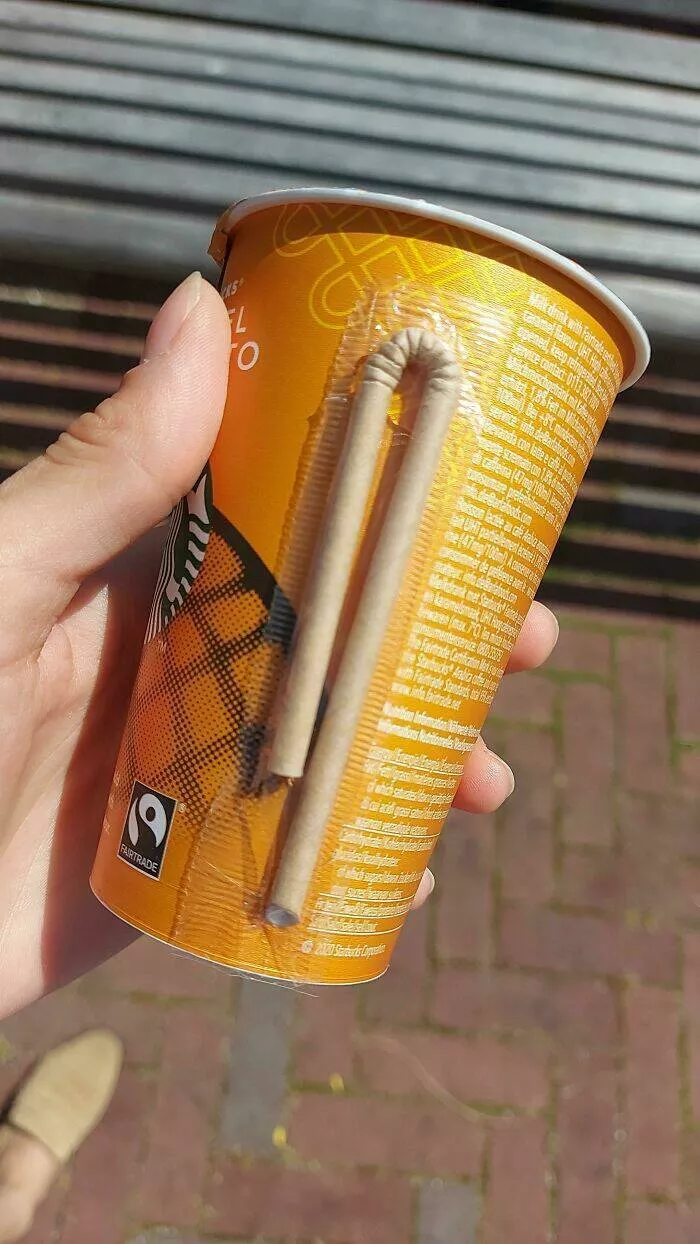 Oops adventures in unplanned outcomes - #3 Using Paper Straws Wrapped in Plastic