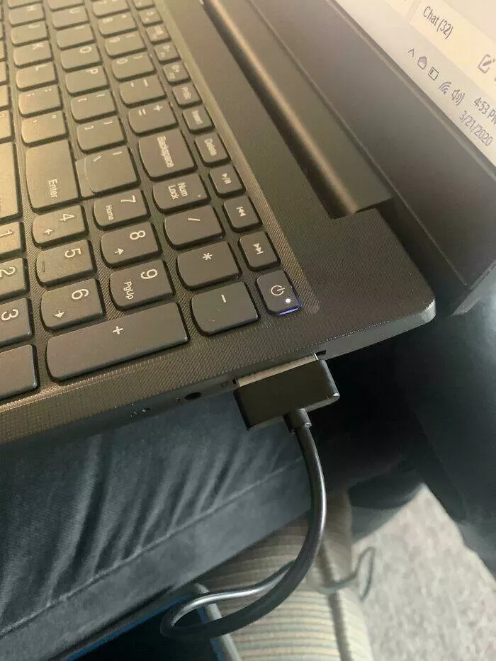 Oops adventures in unplanned outcomes - #4 My Nana's Laptop Hasn't Charged for Over a Month—Turned Out She Plugged an iPhone 4 Charger into the SD Card Slot