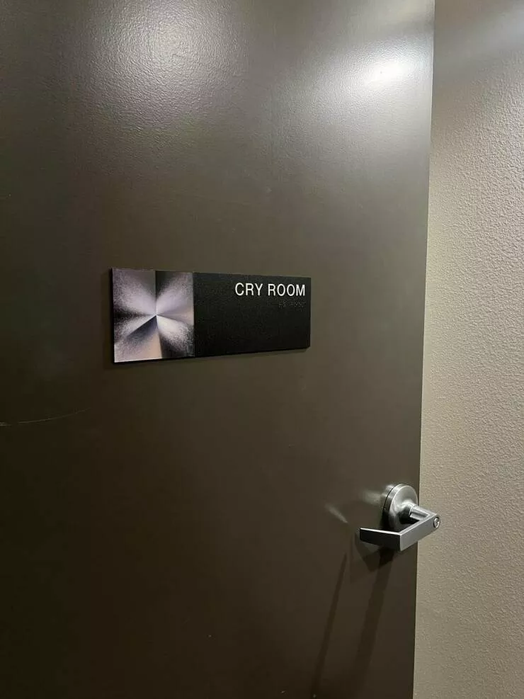 Intriguing photos that captivate your attention - #5 This theater has a cry room