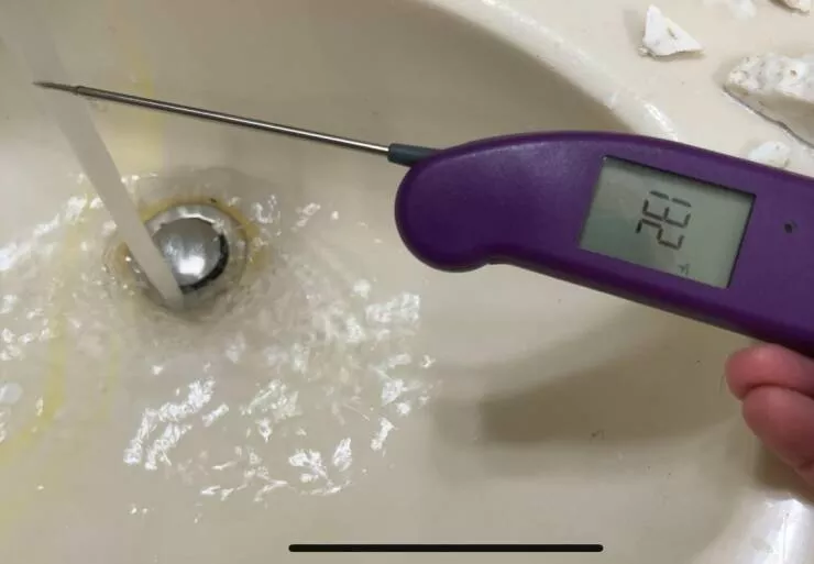 Intriguing photos that captivate your attention - #7 The cold water in my house is a scorching 132°F in the summer