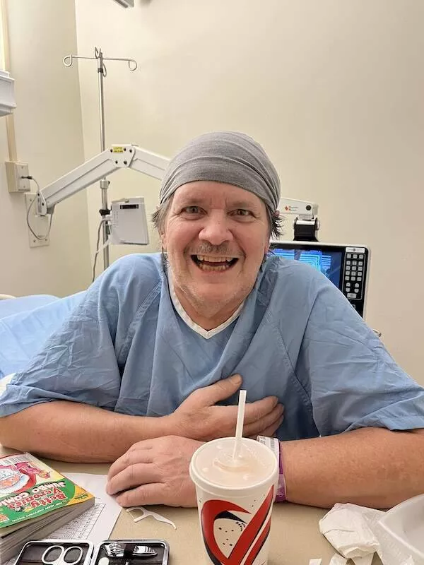 Finding beauty in lifes simple joys - #16 My father was on life support for 54 days. This is day four without the ventilator.