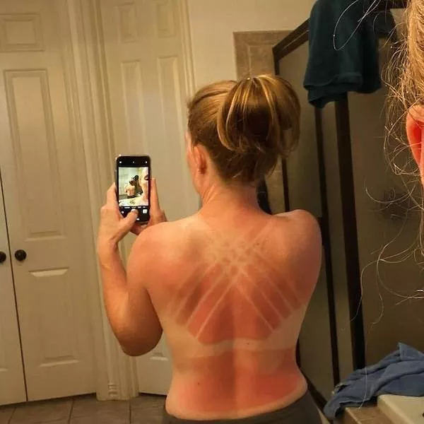 Sexy summer tan lines tease - #15 