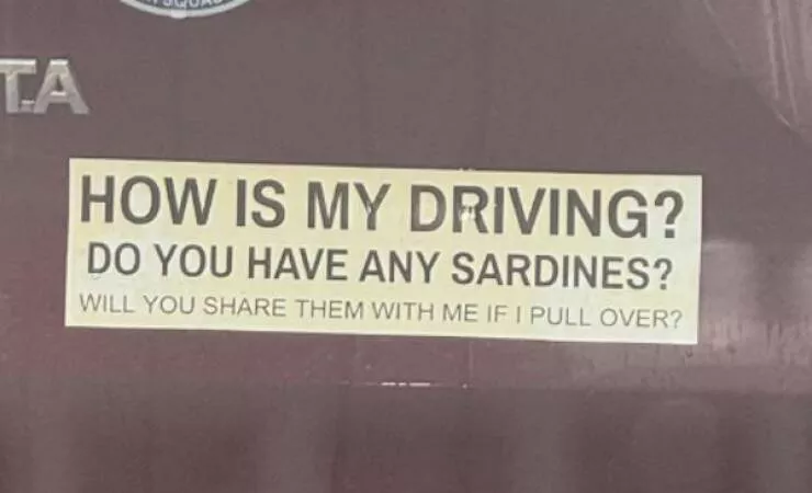 Side splitting bumper stickers that will make you smile - #1 