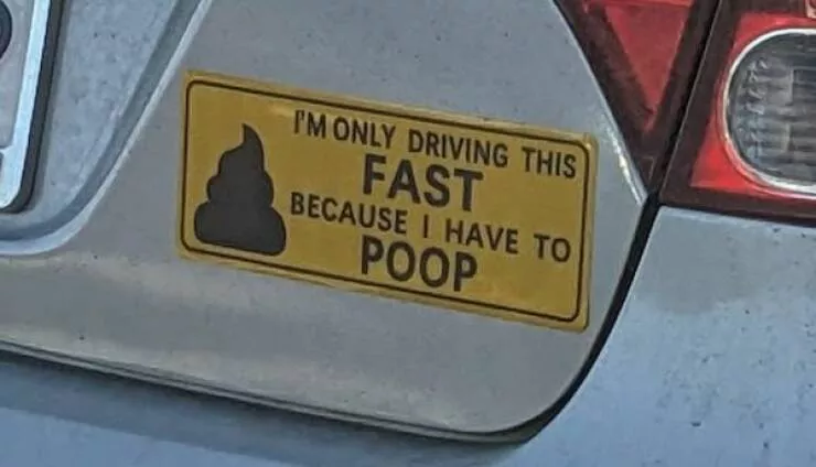Side splitting bumper stickers that will make you smile - #15 