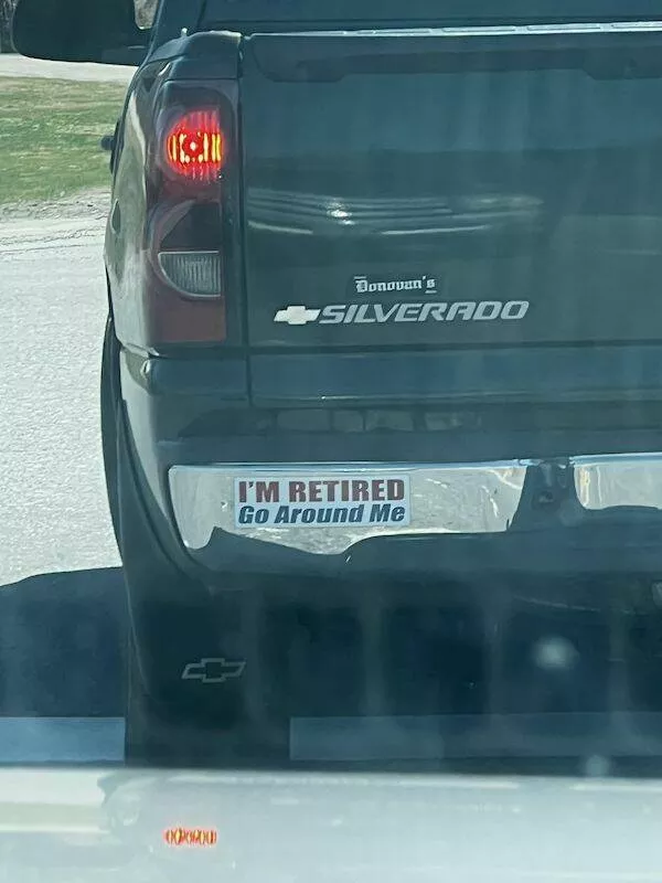 Side splitting bumper stickers that will make you smile - #20 