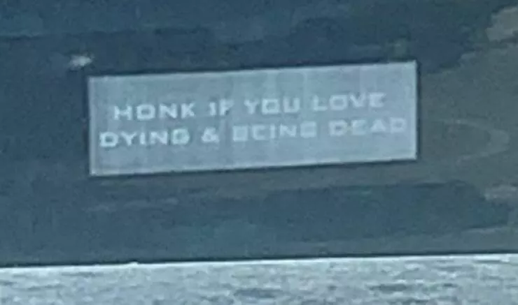 Side splitting bumper stickers that will make you smile - #23 