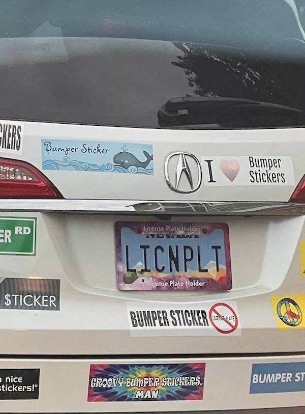 Side splitting bumper stickers that will make you smile - #28 