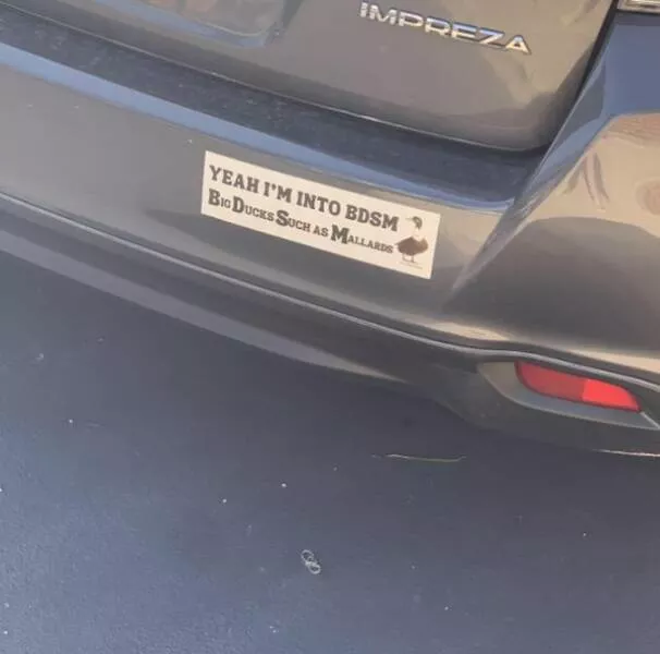 Side splitting bumper stickers that will make you smile - #5 